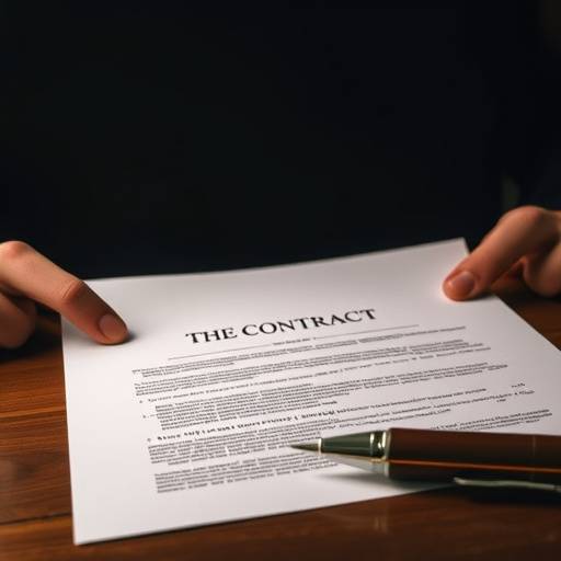 Términos y condiciones de uso representados por un contrato formal.